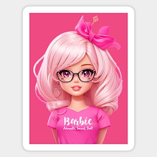 smart barbie Magnet